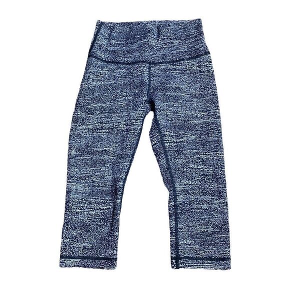 Lululemon leggings wunder under hi-rise 1/2 tight full on luxtreme 17” size 4 - Picture 1 of 9